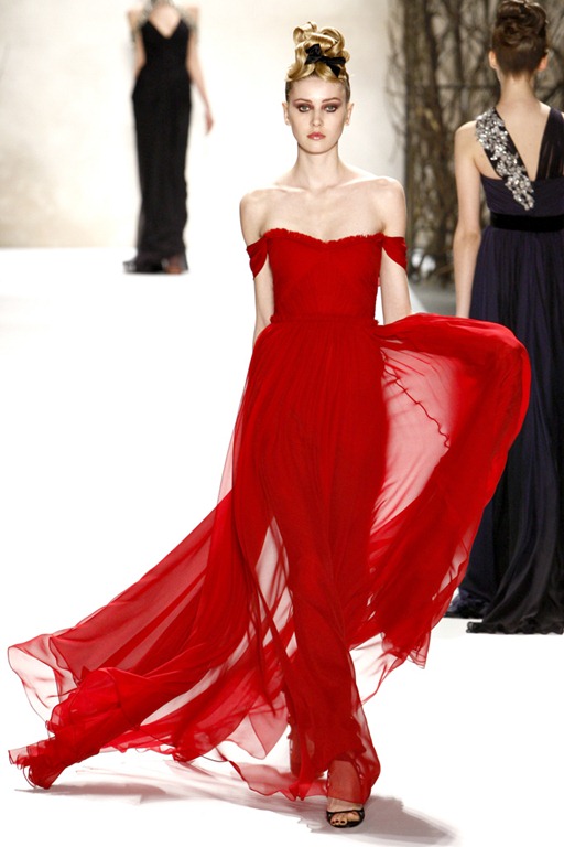 Wearable Trends: Monique Lhuillier Fall 2011 RTW Collection, Mercedes ...